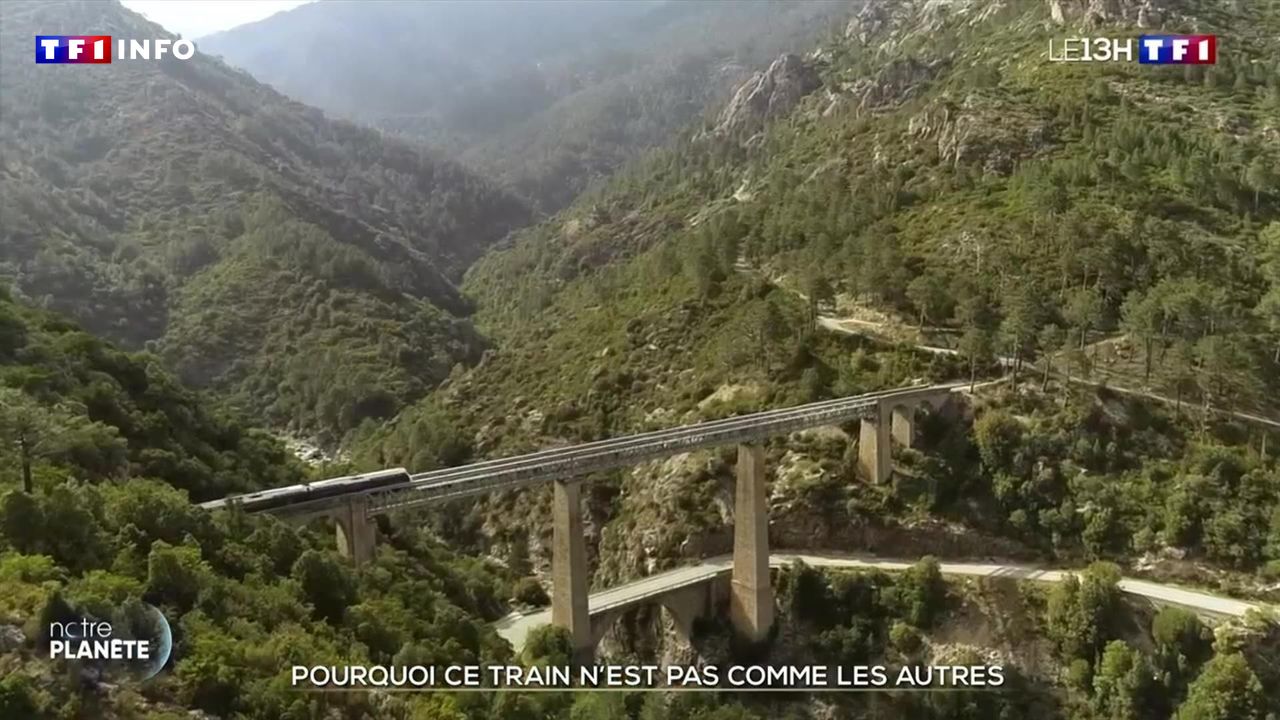 En Corse, à bord d’un train n’est pas comme les autres