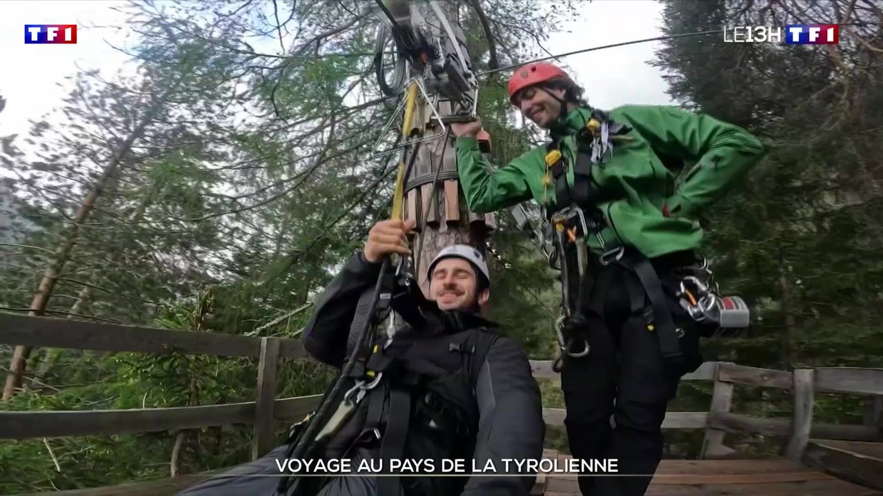 Voyage au pays de la tyrolienne