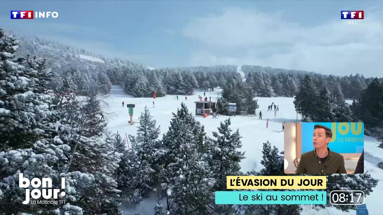 L'évasion du jour : Le ski au sommet !