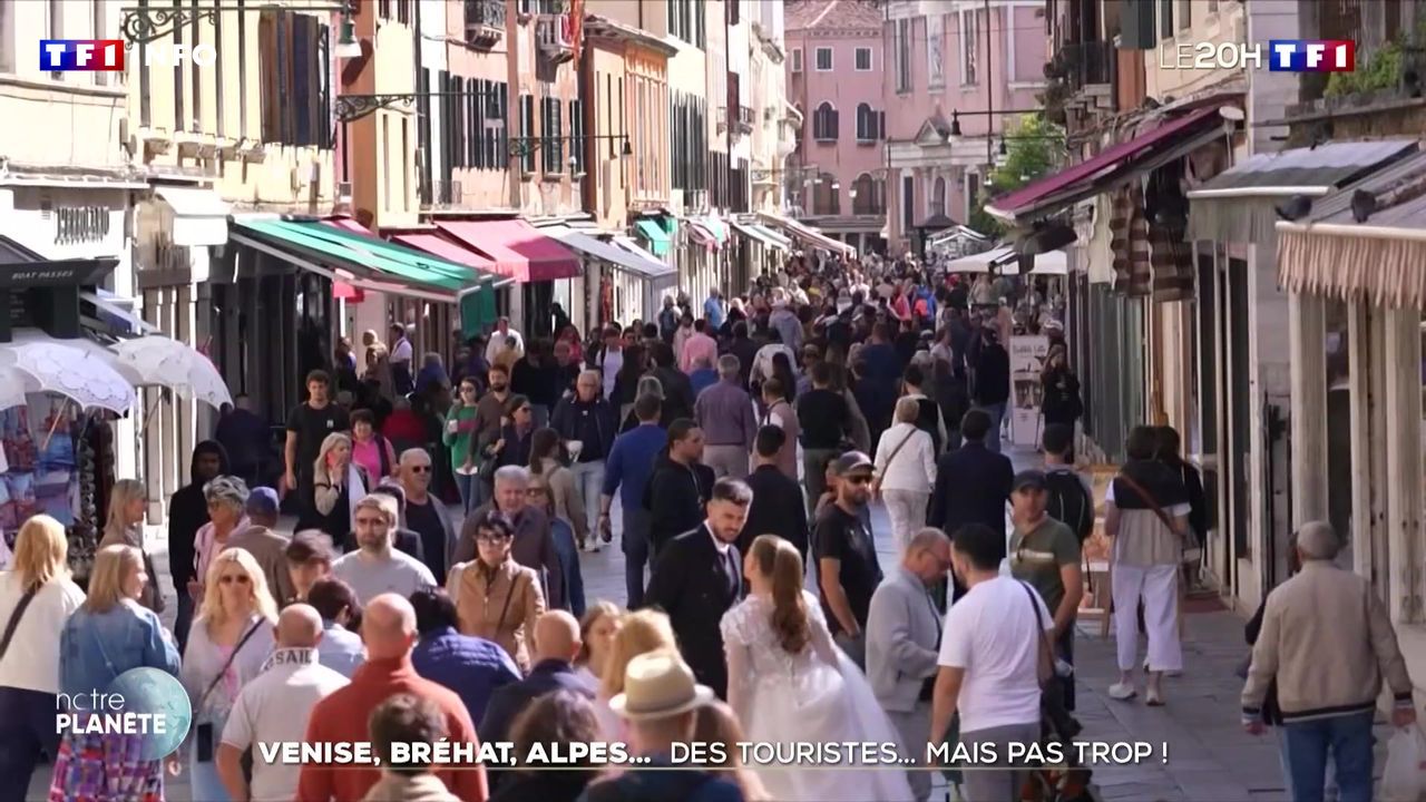 Venise, Bréhat, Alpes : des touristes… mais pas trop !