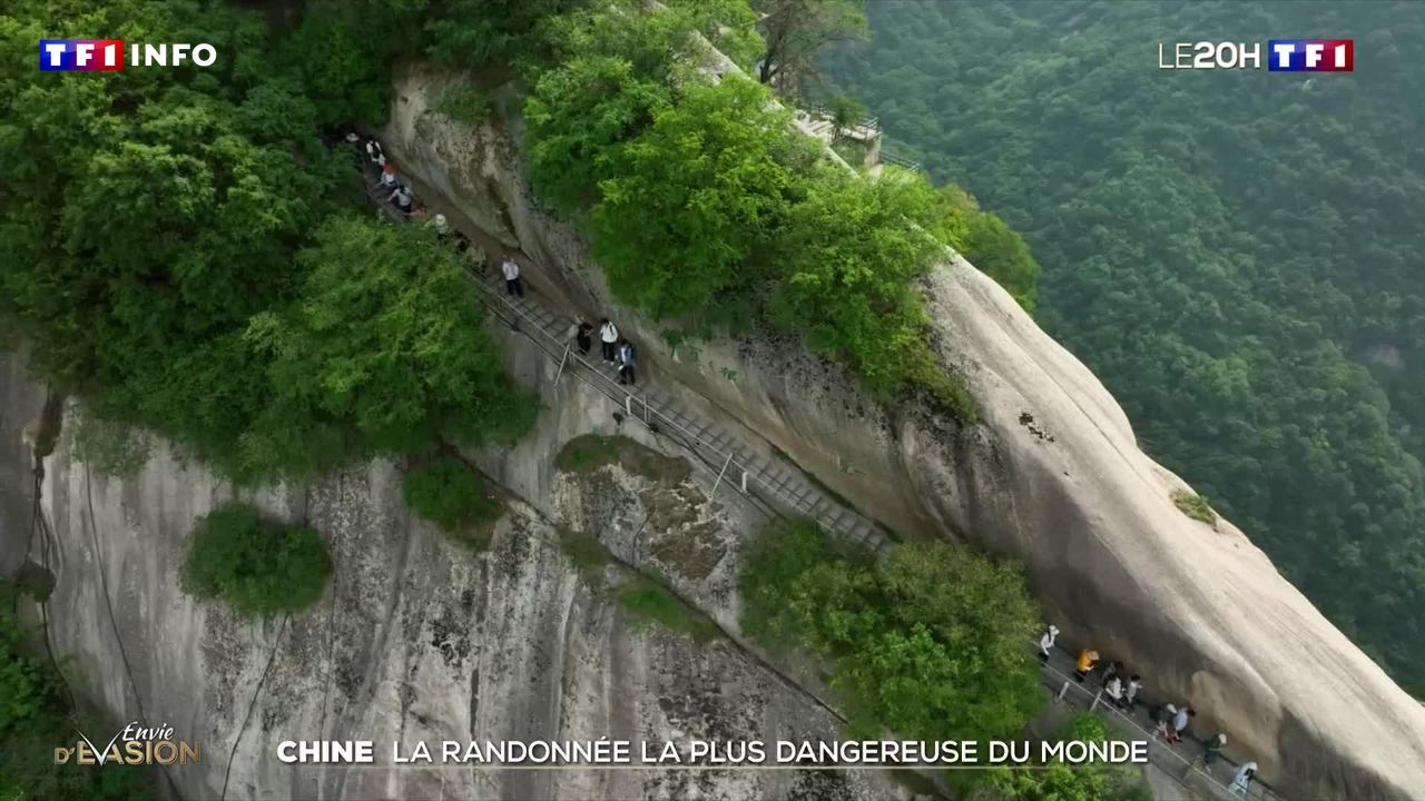 La randonnée la plus dangereuse du monde en Chine