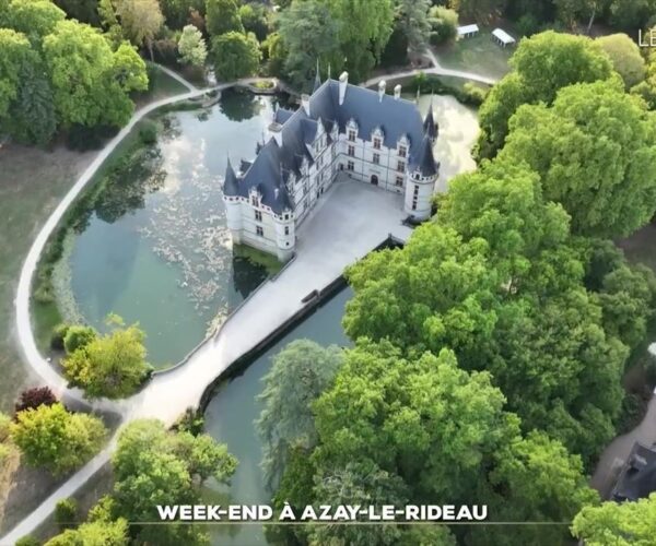 Week-end à Azay-le-Rideau, un village très apprécié des touristes